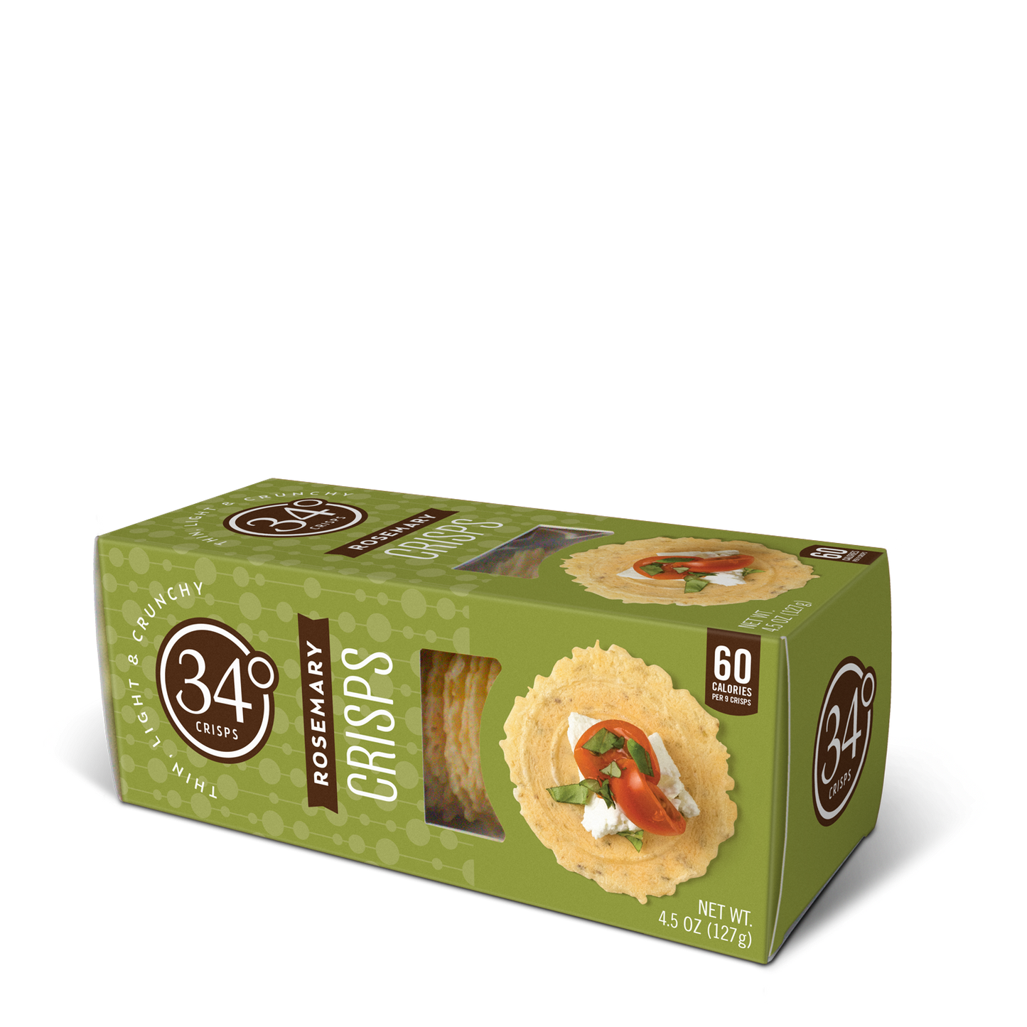 Rosemary Crisps- Entertaining Cracker- 12CT