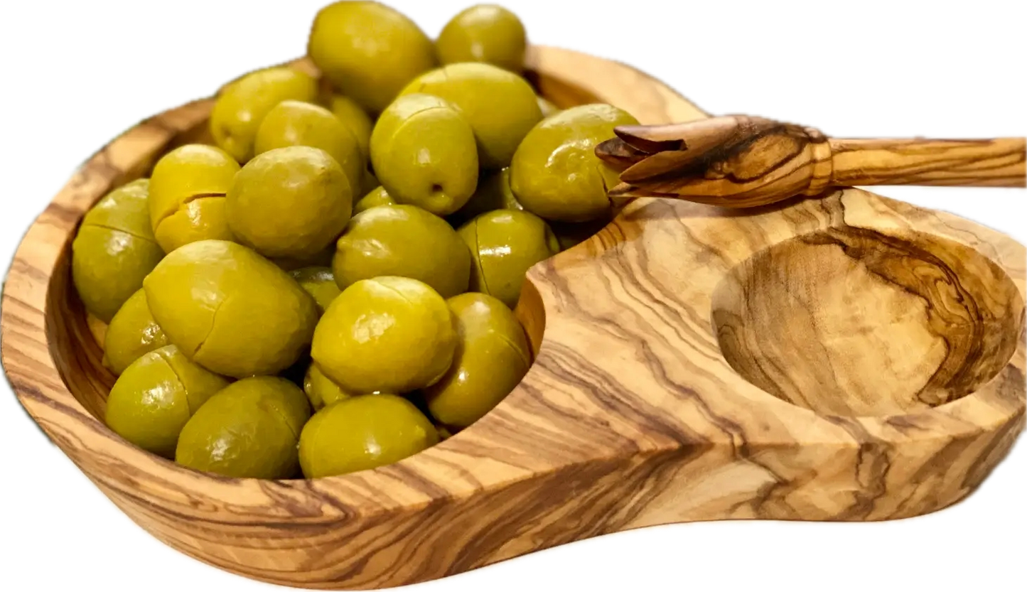 Olive Wood Olive Dish