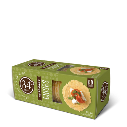 Rosemary Crisps- Entertaining Cracker- 12CT