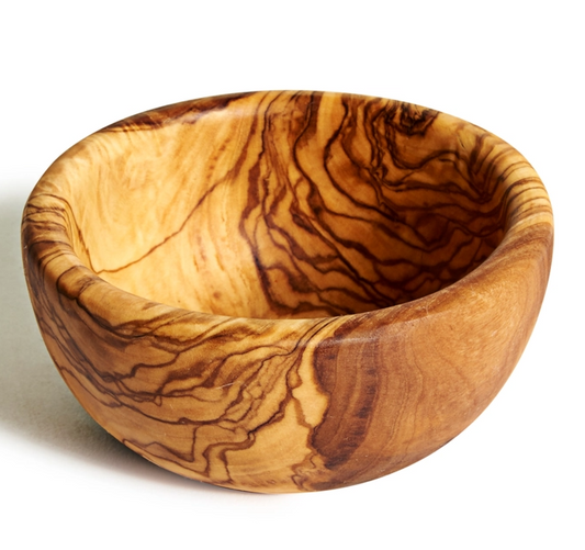 Small Olive Wood Dipping Bowl